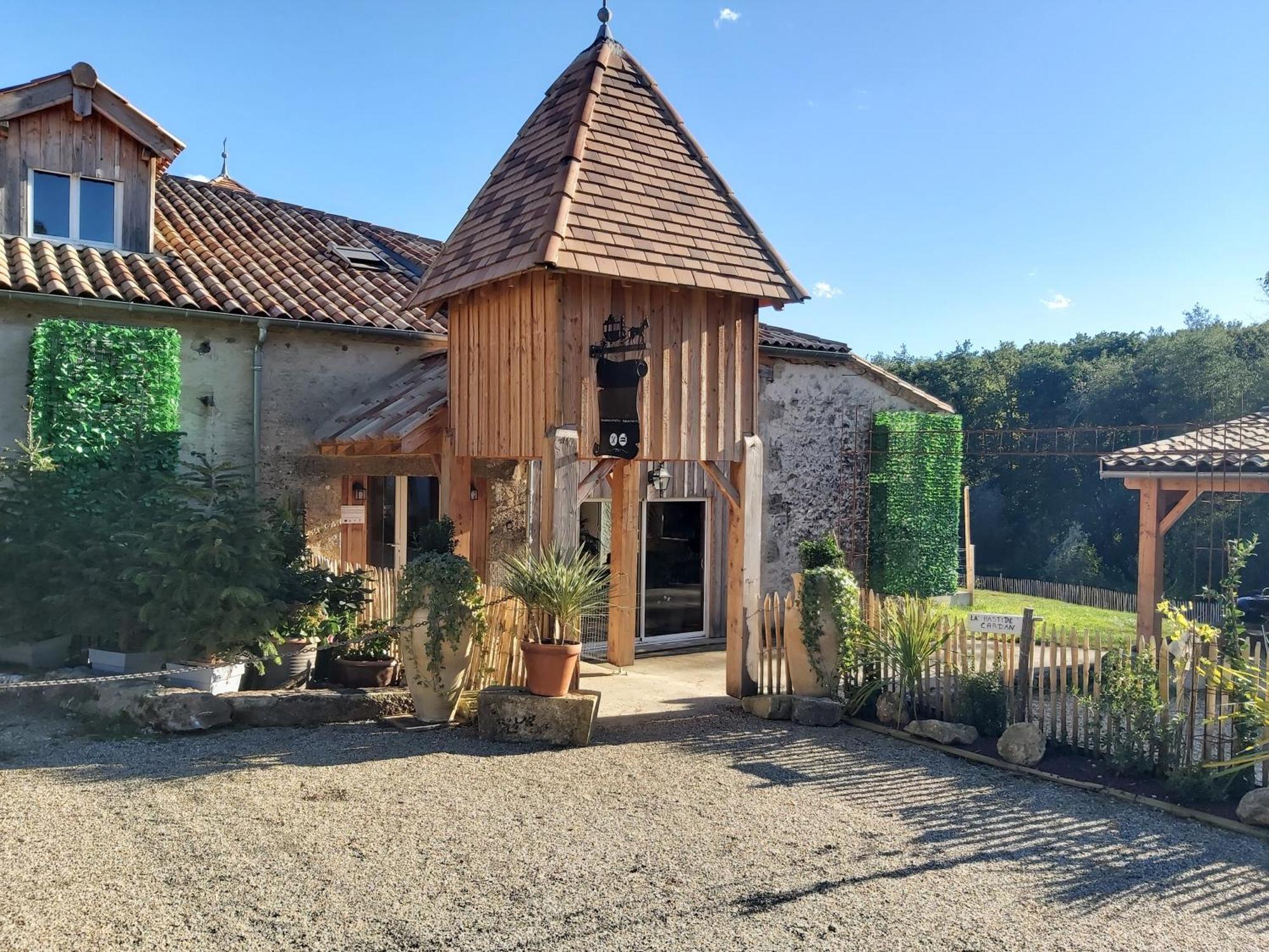 Chateau La Bastide Cardan Saint-Sulpice-de-Pommiers 外观 照片